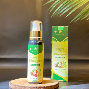 Product Herbal oil almahyra menggunakan bahan herbal 100% tampa bahan kimia