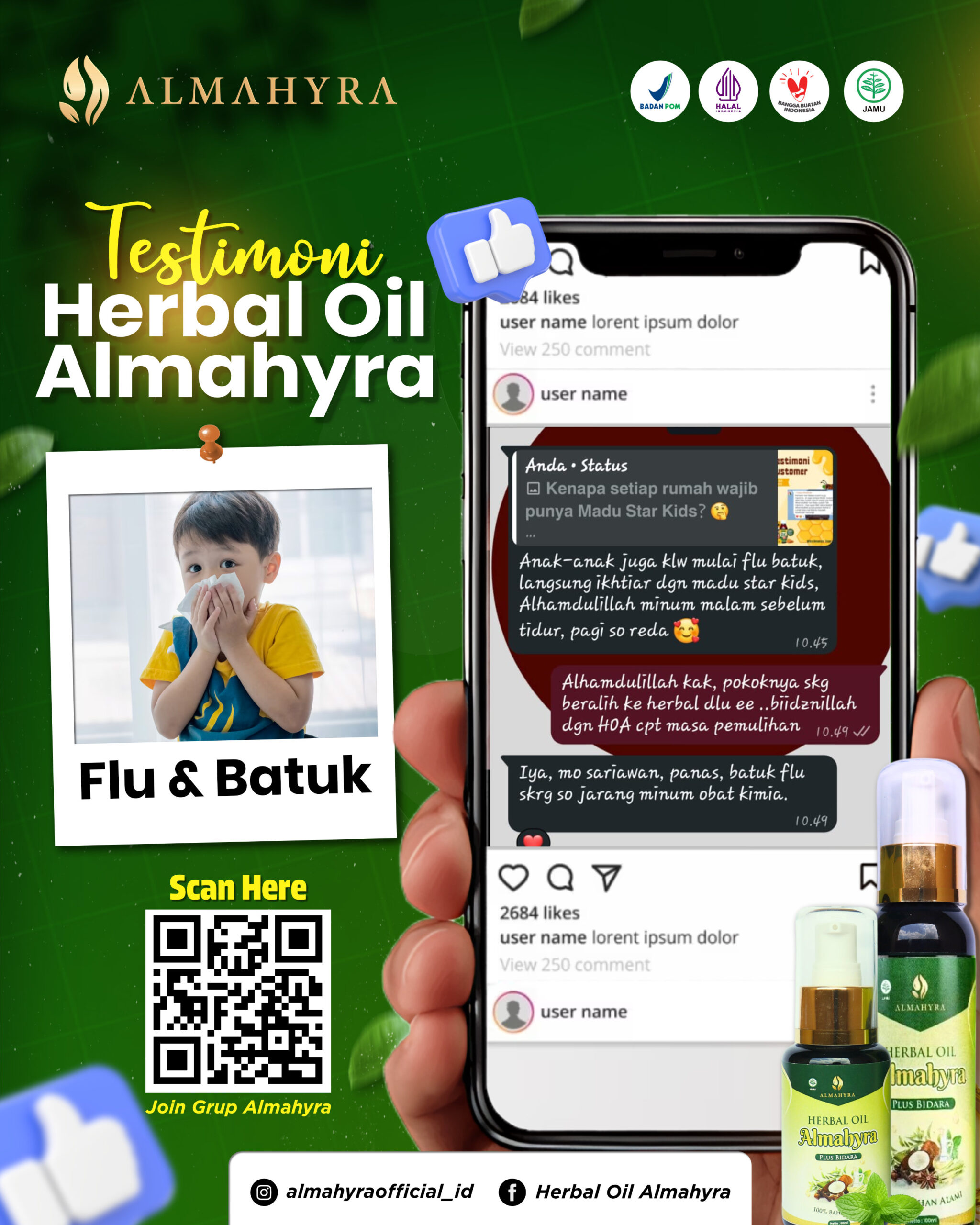 13 Feb 2026 New Desain Testimoni Flu dan Batuk