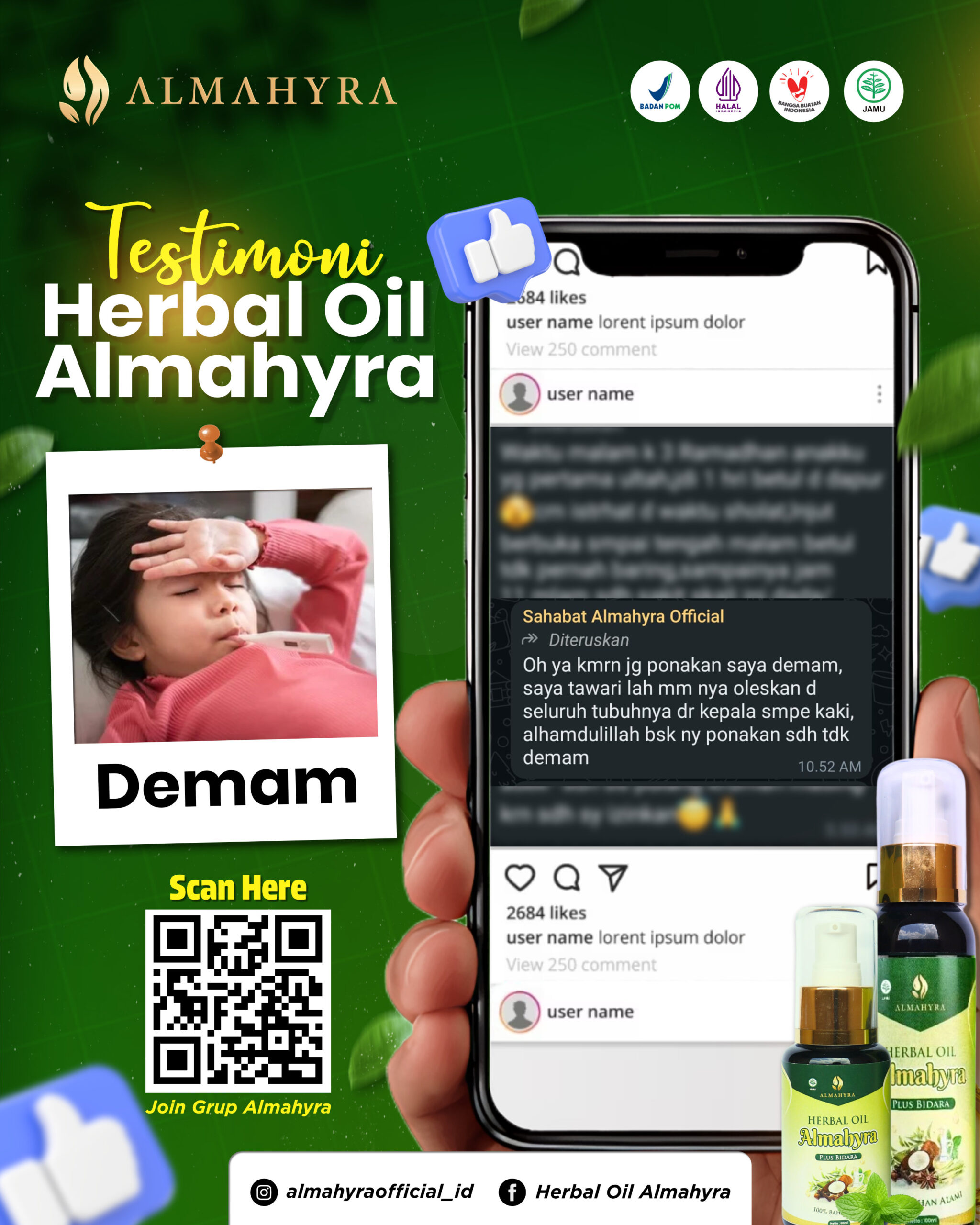 26 Maret 2026 New Desain Testimoni demam