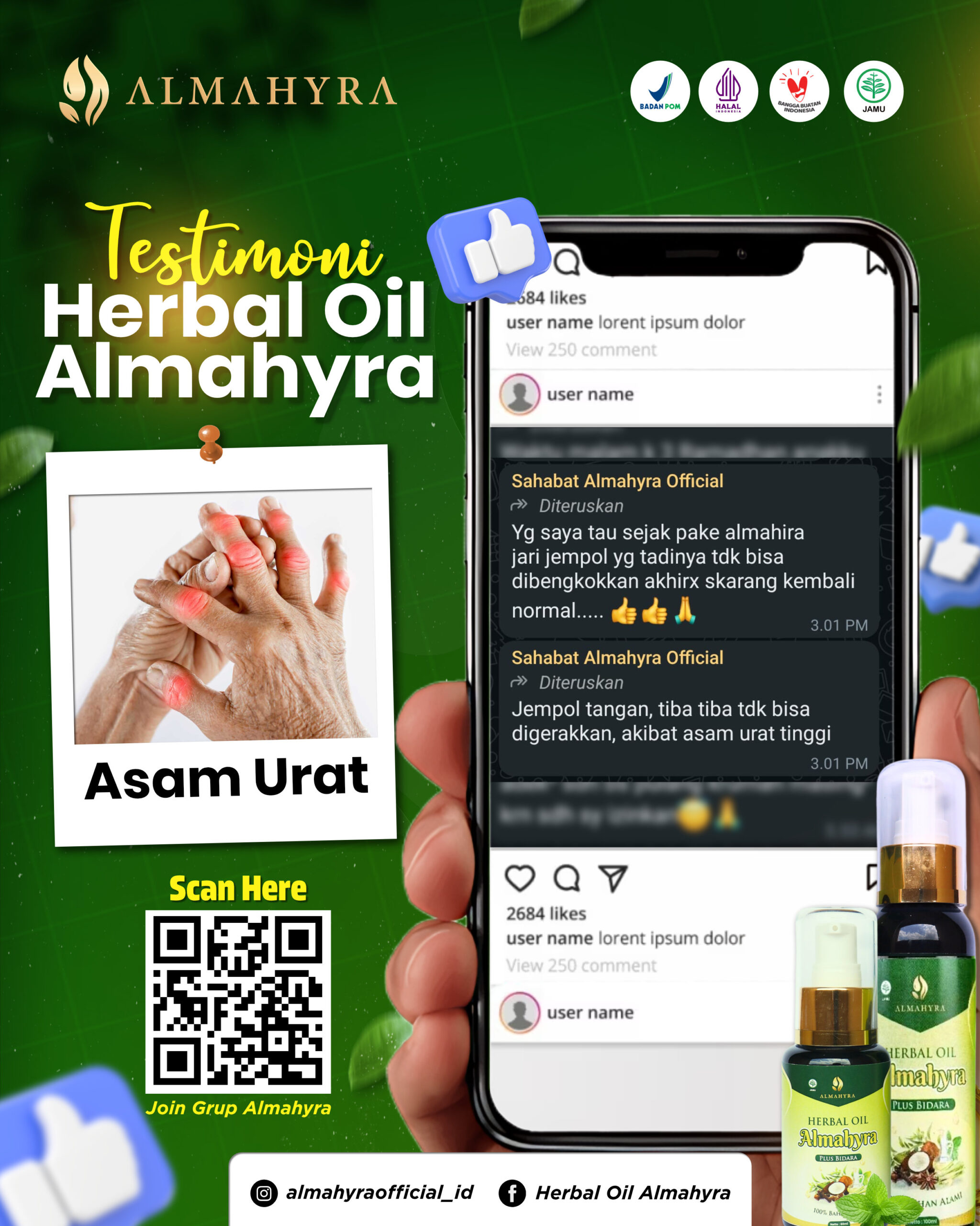 4 April 2026 New Desain Testimoni asam urat